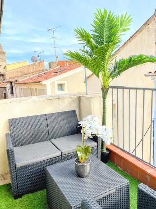 Studio Cosy - 2 Pers - Beziers - Centre - Terrasse - Clim エクステリア 写真